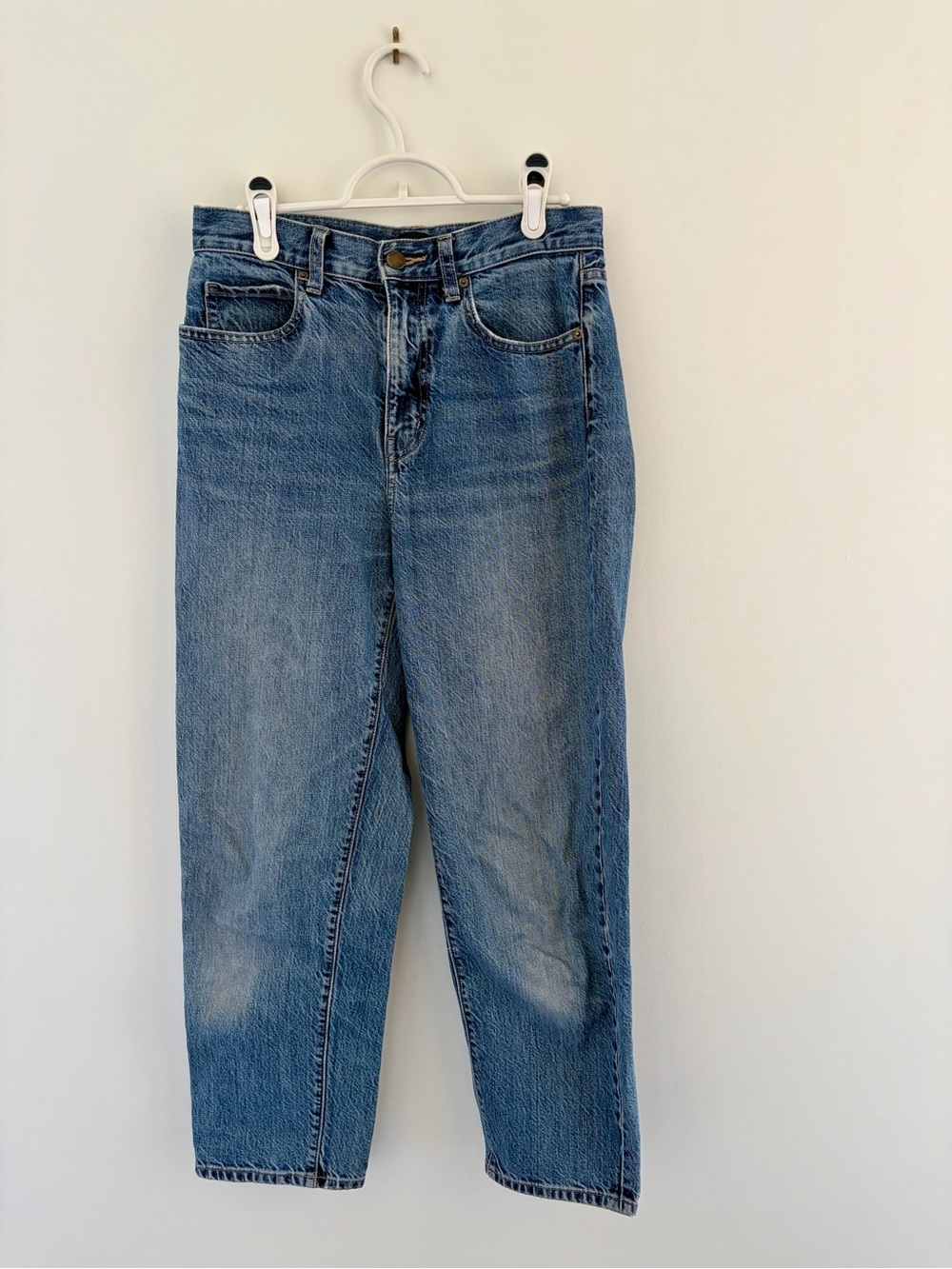 Uniqlo Relaxed-Fit Women’s Jeans in Blue, W 25
